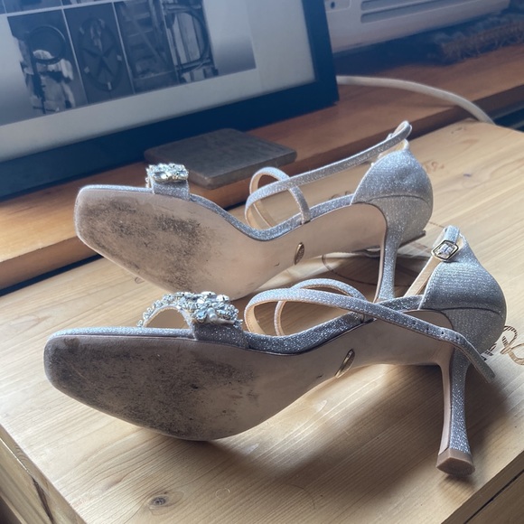 Badgley mischka evening heels - Picture 3 of 8